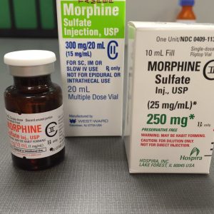 Morphine sulfate injection